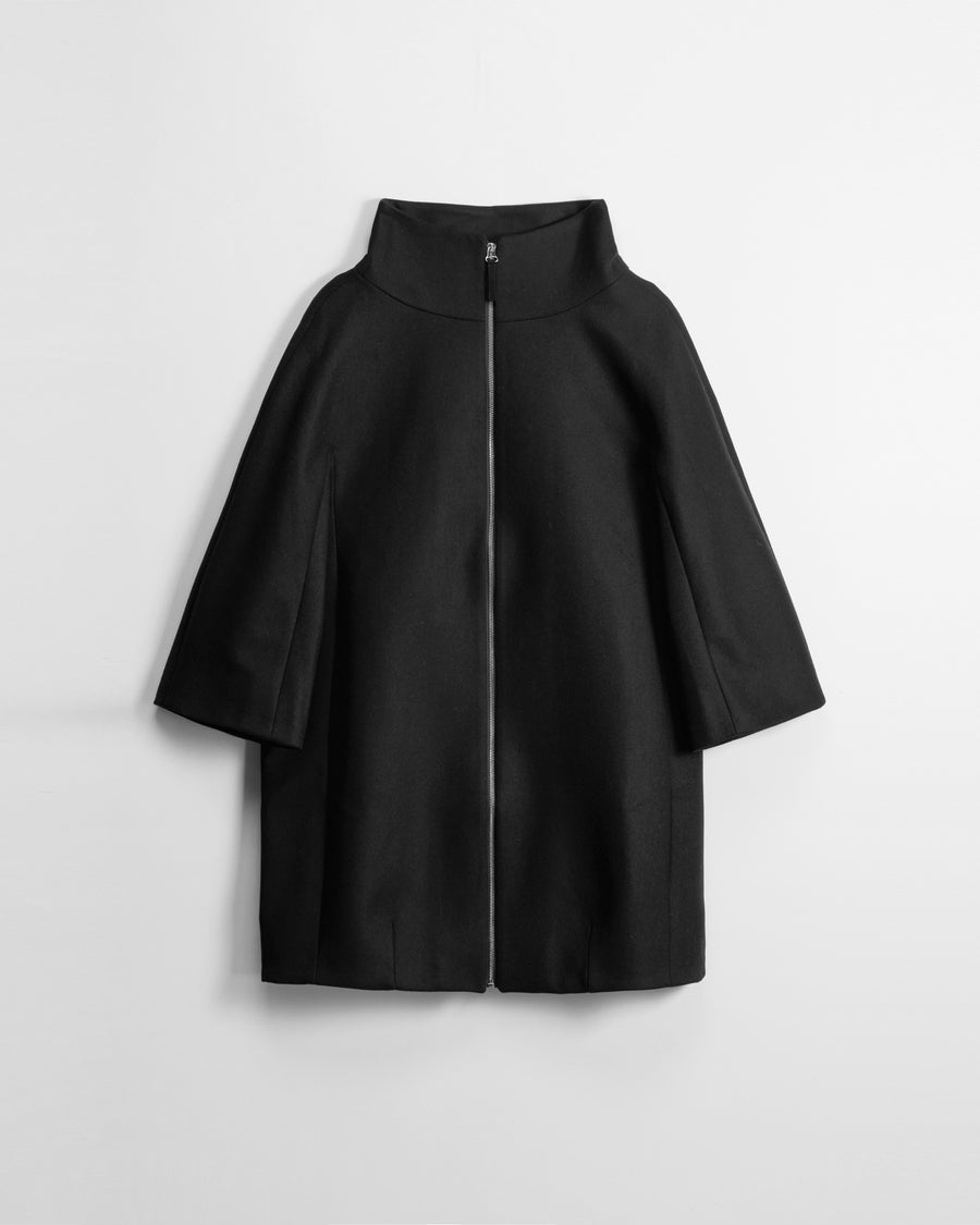 Scaglione ZIPPER BLOUSON BLACK