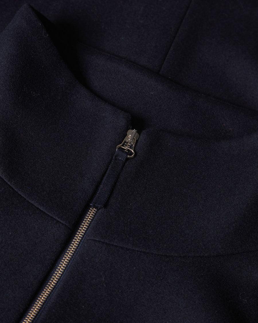 Scaglione ZIPPER BLOUSON NAVY