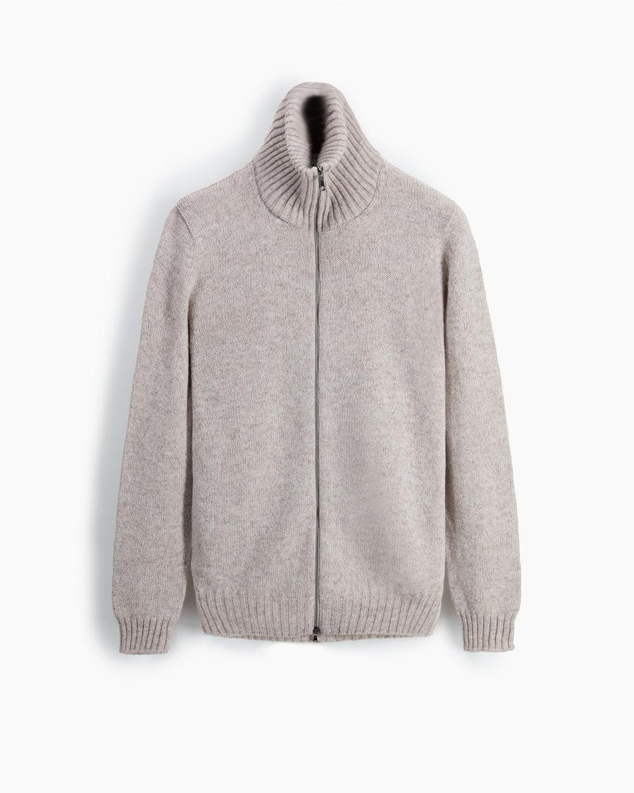 Scaglione ZIPPER SOFTWOOL BEIGE