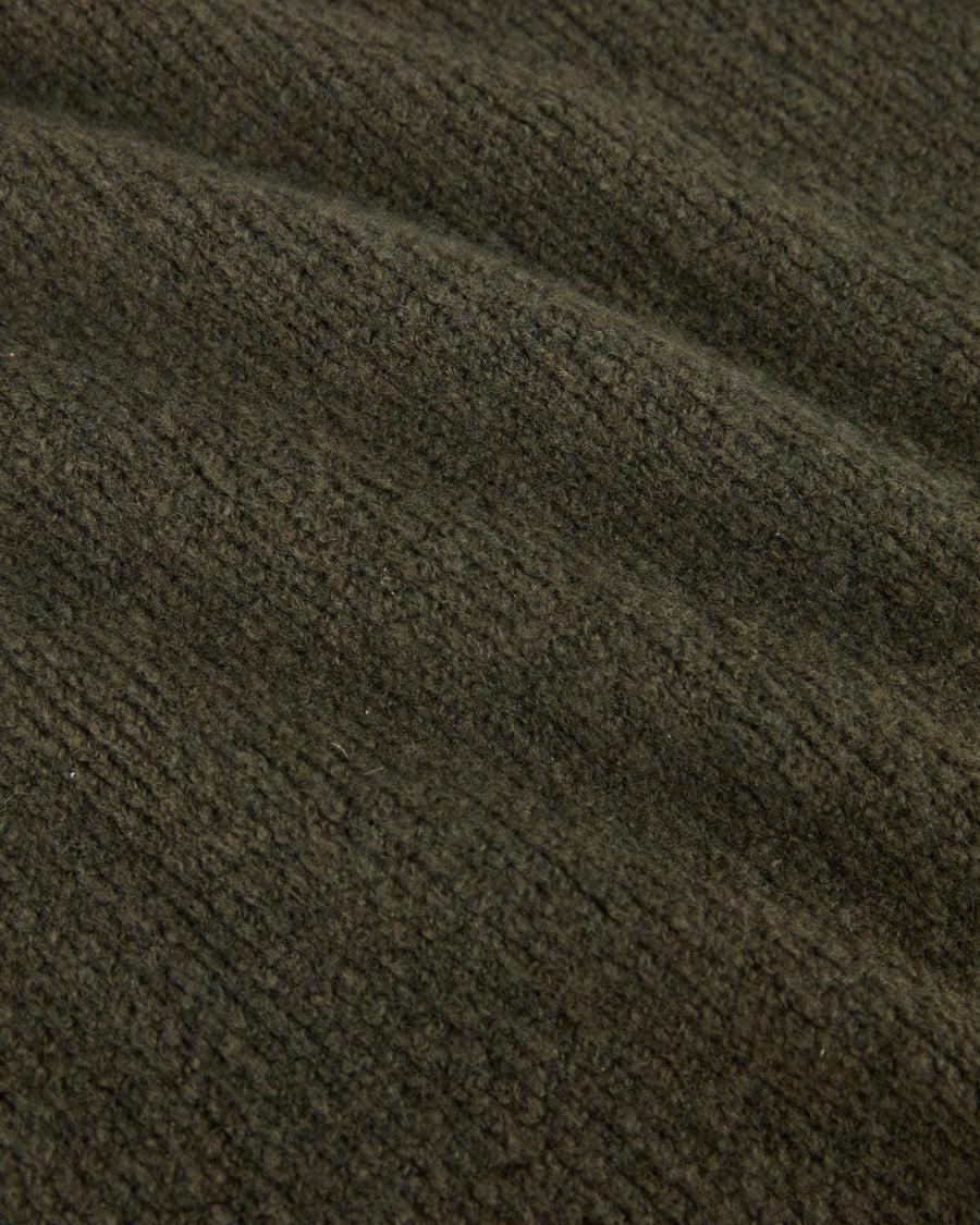 Scaglione TURTLE NECK SEAMLESS PUFFED CASHMERE CASHMERE FOREST