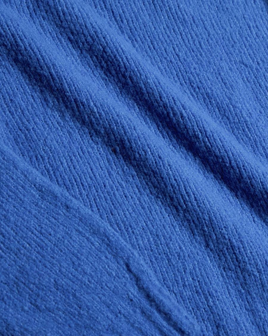 Scaglione TURTLE NECK SEAMLESS PUFFED CASHMERE CORNFLOWER