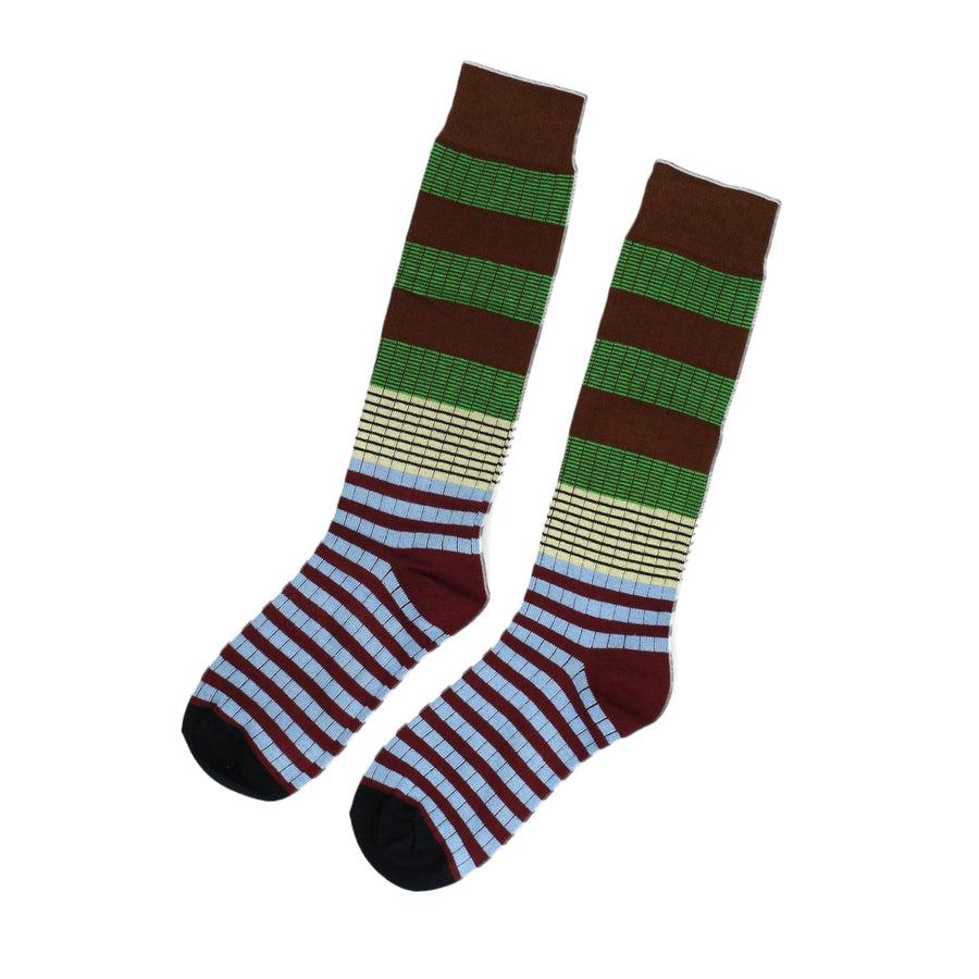 Scarpe Vita Chaussettes Hautes Rayures