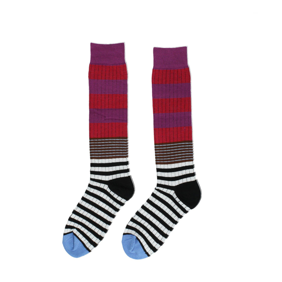 Scarpe Vita Chaussettes Hautes Rayures