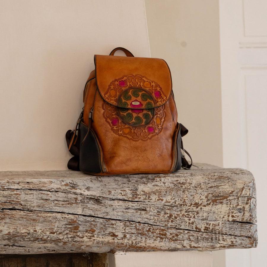 Scarpe Vita Sac à Dos En Cuir Dryades