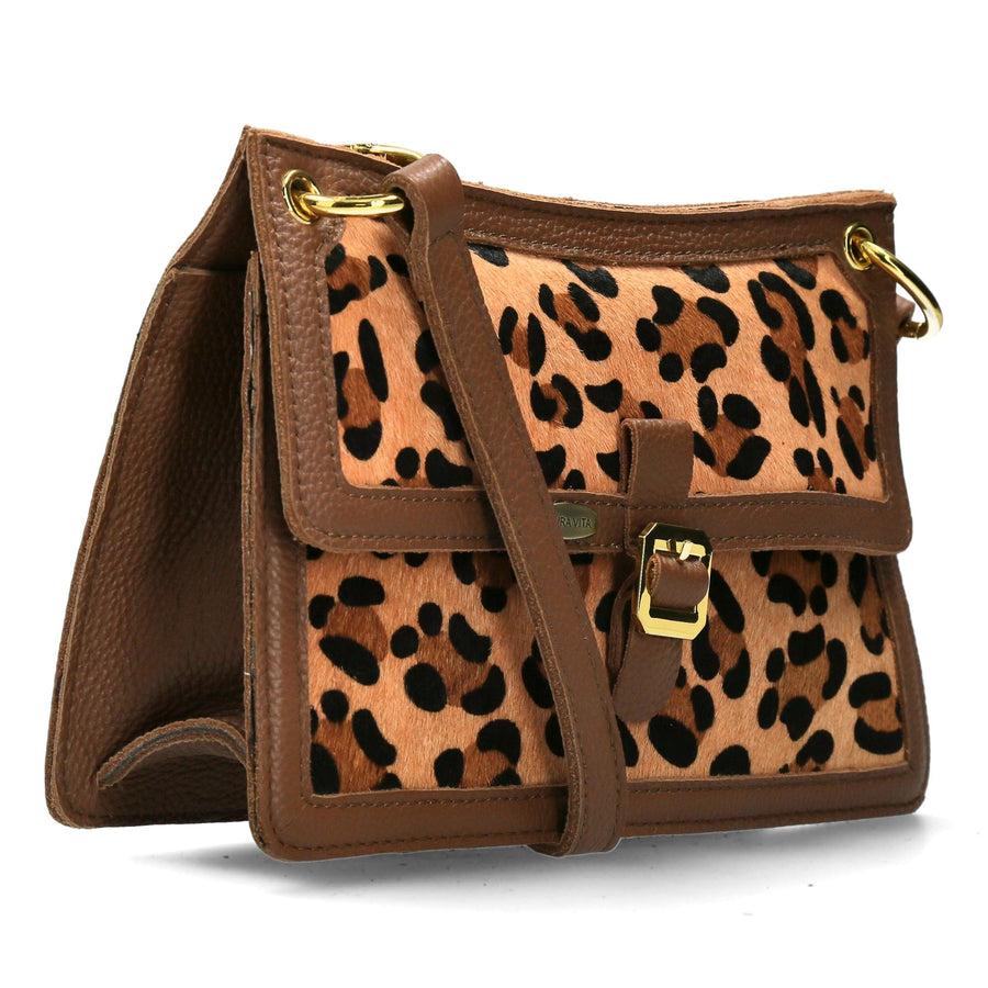 Scarpe Vita Sac En Cuir Léopoldine Exclusivité