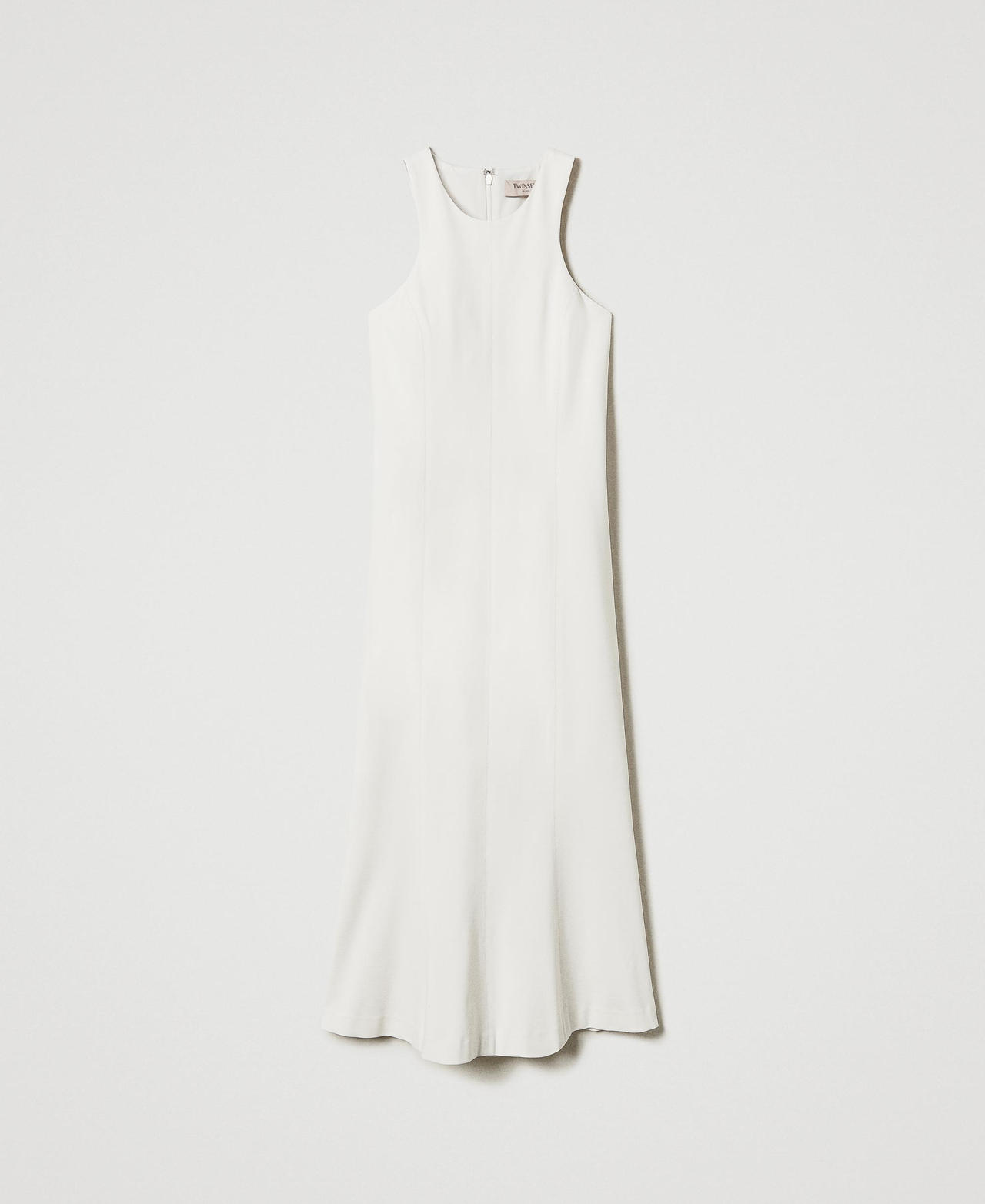 Scee by twin set Abito longuette con scollatura all'americana