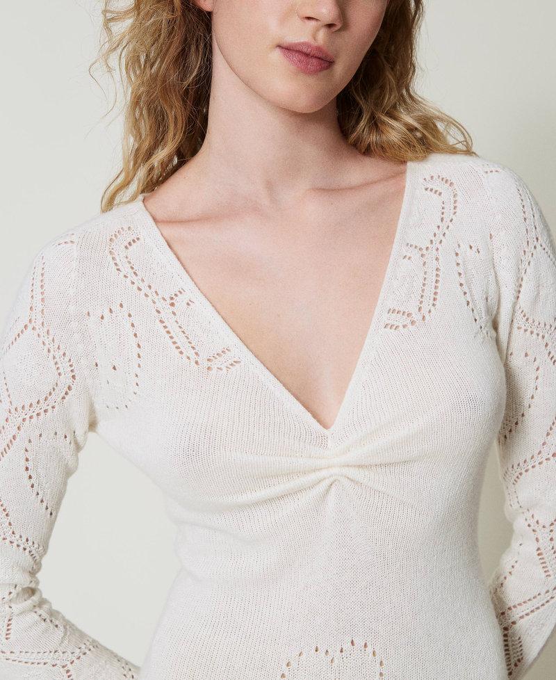 Scee By Twin Set Abito Lungo Seamless In Filato Treeblend