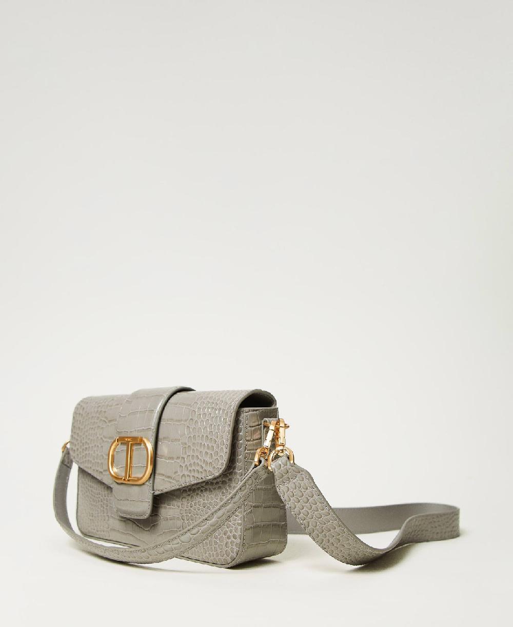 Scee By Twin Set Borsa A Tracolla 'Amie' Media A Stampa Cocco