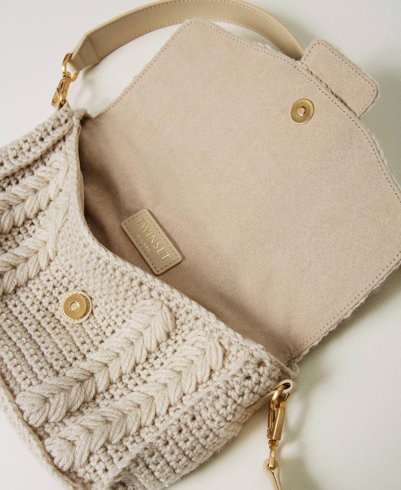 Scee By Twin Set Borsa A Tracolla 'Amie' Media In Tricot