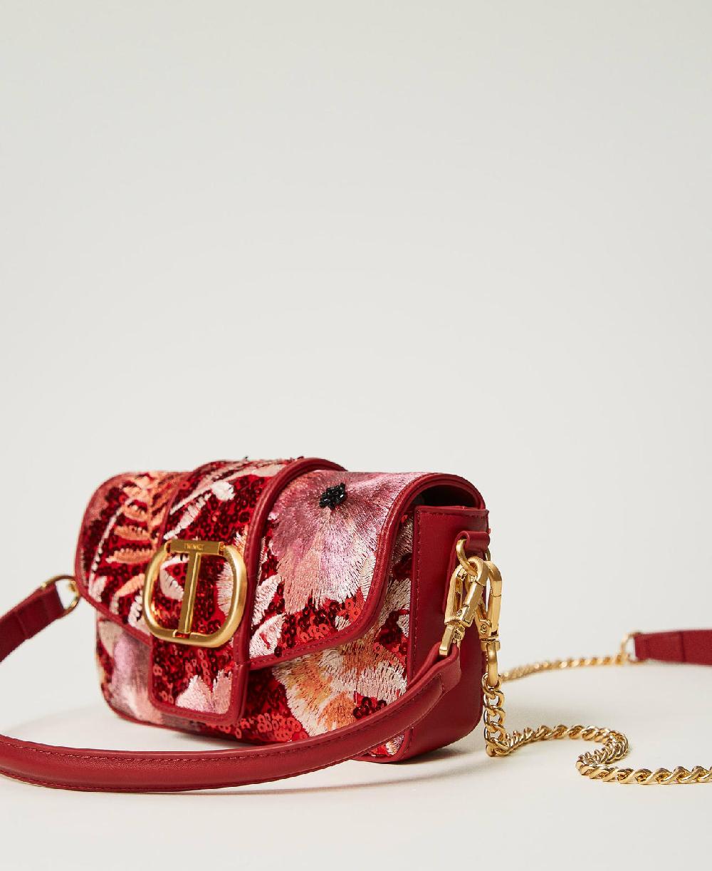 Scee By Twin Set Borsa A Tracolla 'Amie' Piccola Con Ricamo