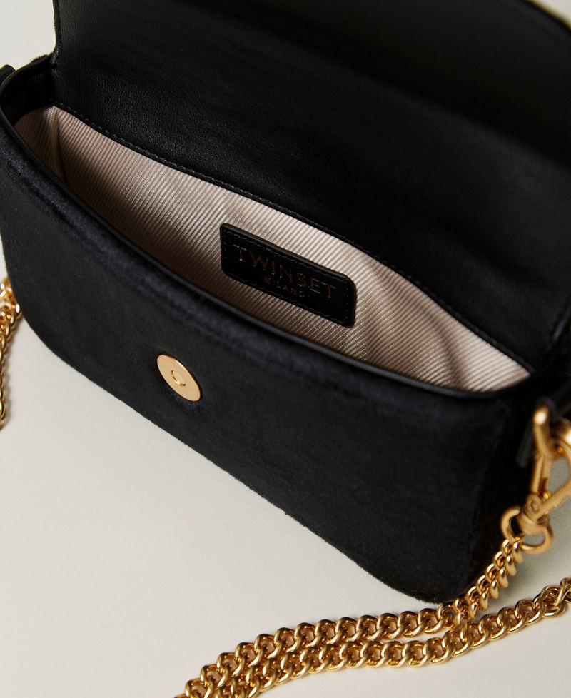 Scee By Twin Set Borsa A Tracolla 'Amie' Piccola In Velluto Ricamato