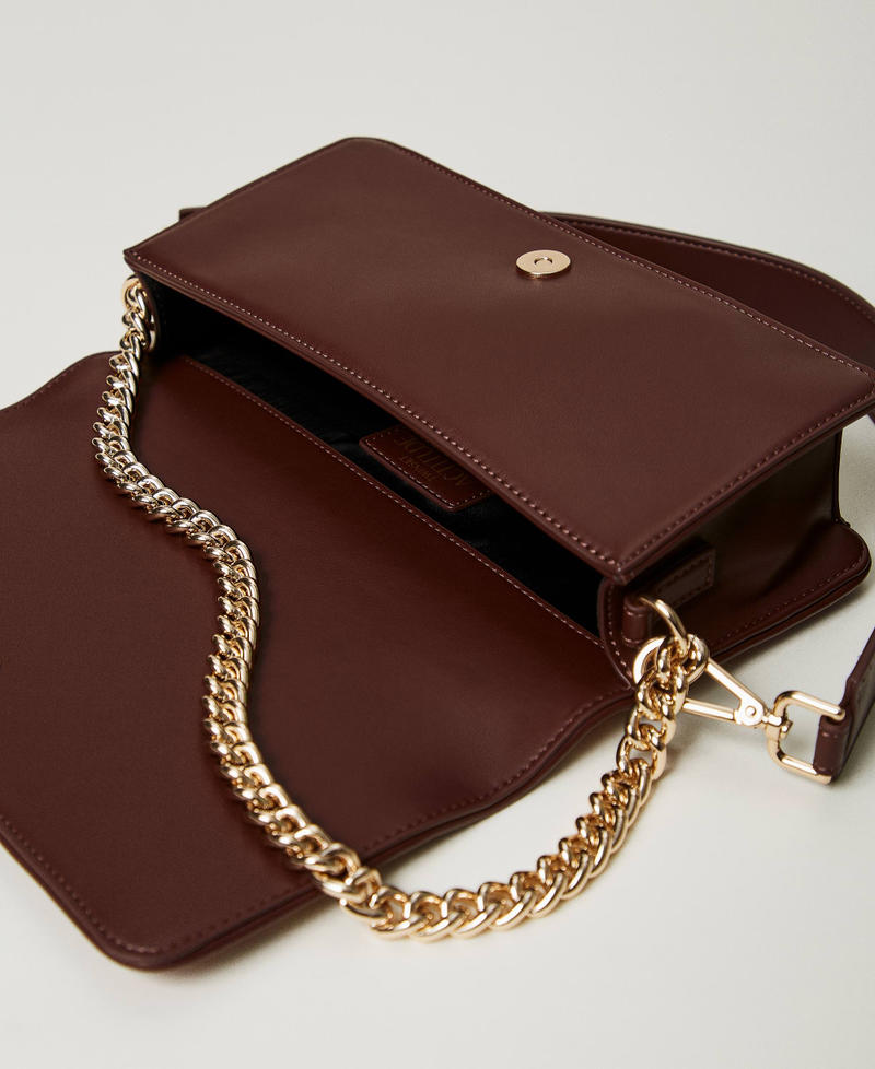 Scee By Twin Set Borsa A Tracolla Con Bouclé Multicolor