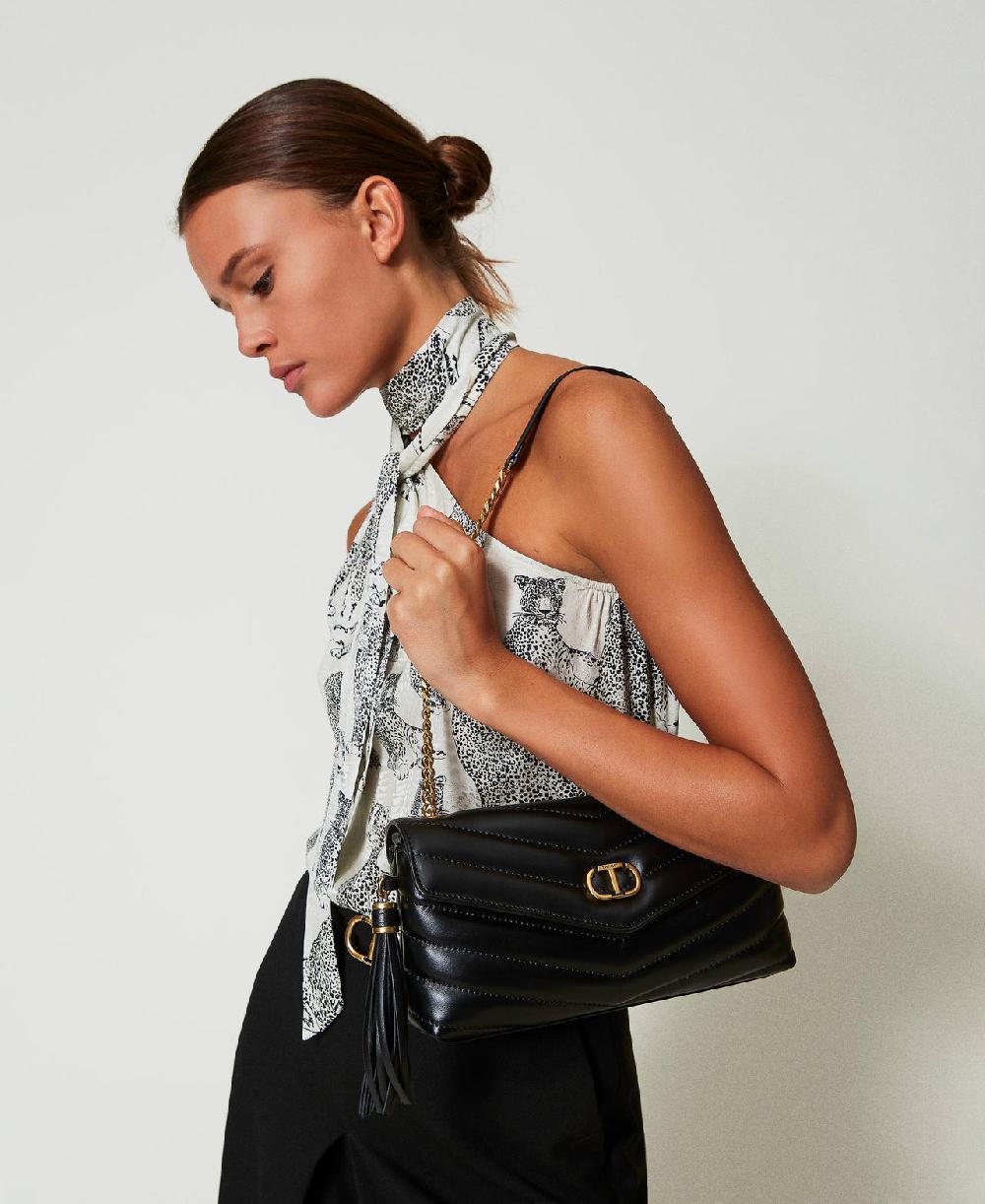 Scee by twin set Borsa a tracolla 'Dreamy' media in pelle