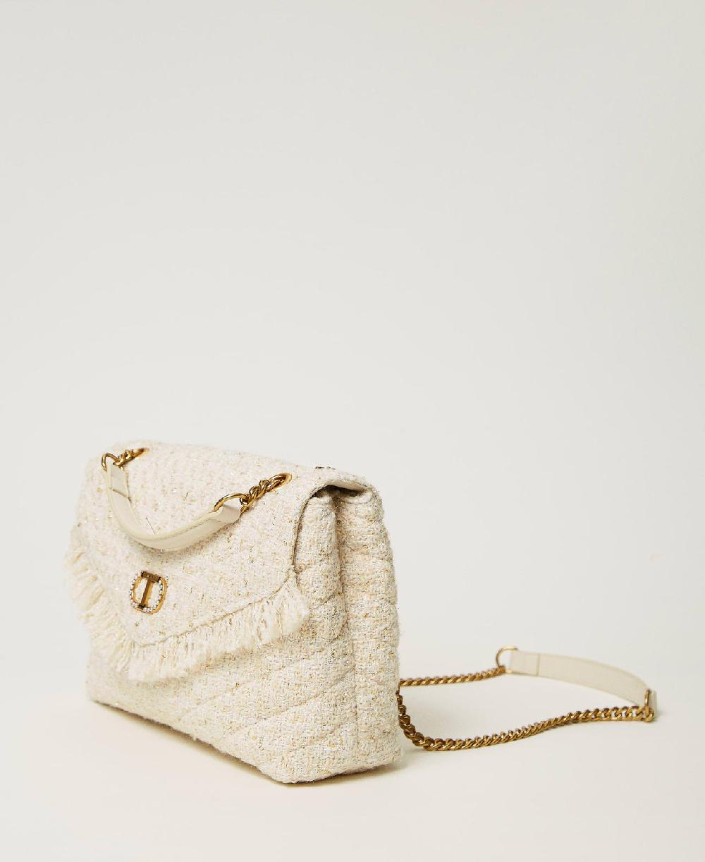 Scee By Twin Set Borsa A Tracolla 'Dreamy' Media In Tweed