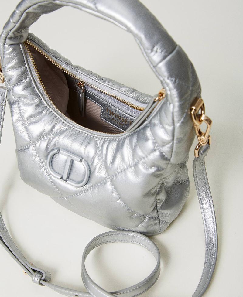 Scee By Twin Set Borsa Hobo Piccola Quilted Imbottita