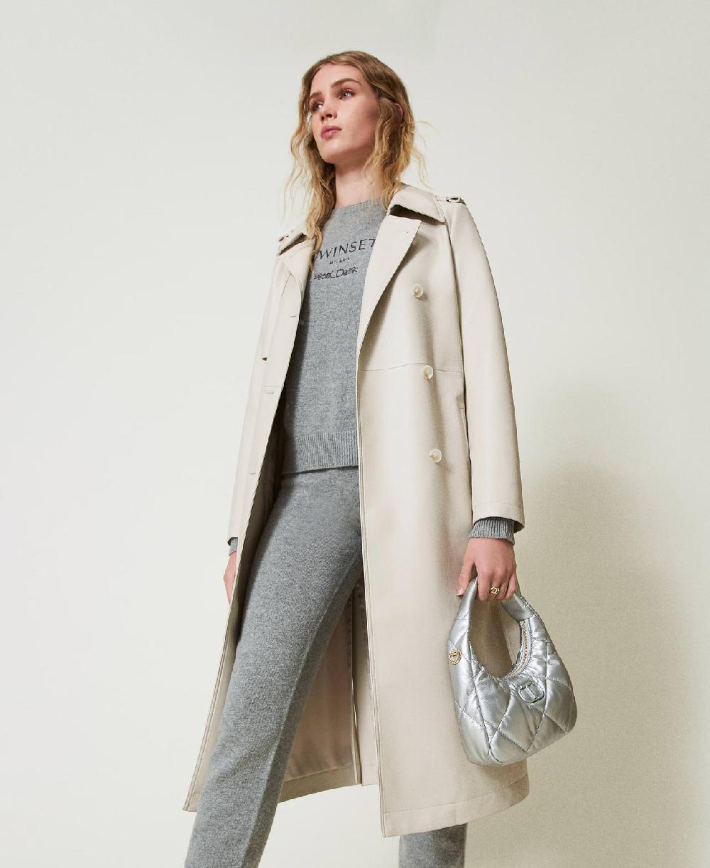 Scee by twin set Borsa hobo piccola quilted imbottita