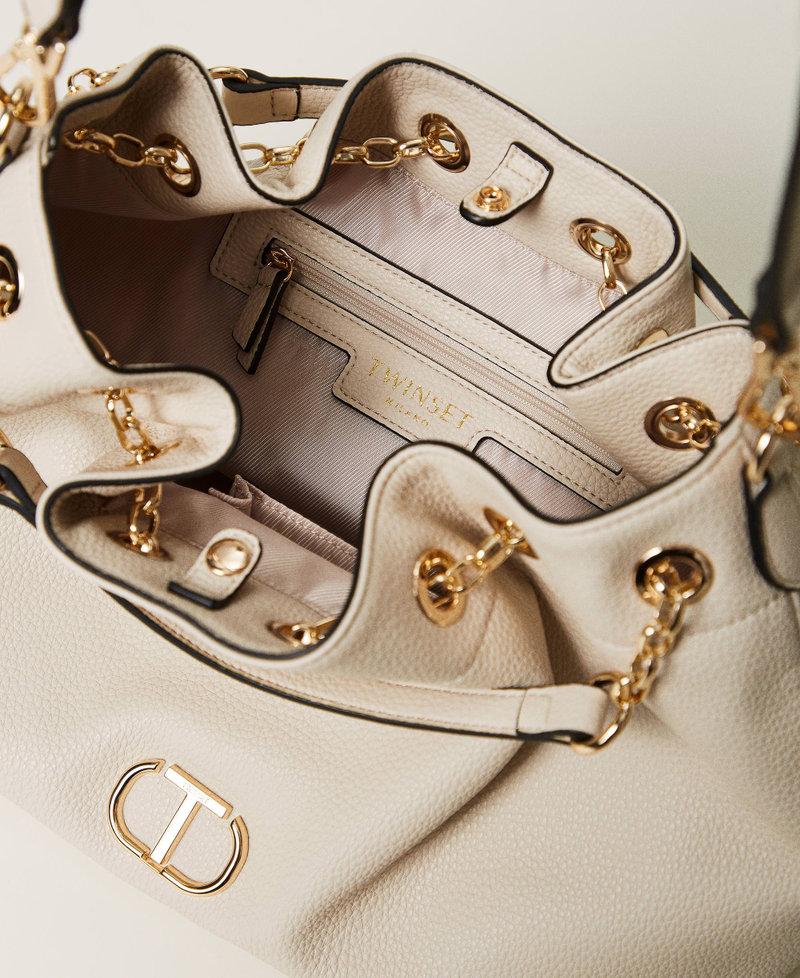 Scee By Twin Set Borsa Shopper Con Oval T E Manici Coulisse