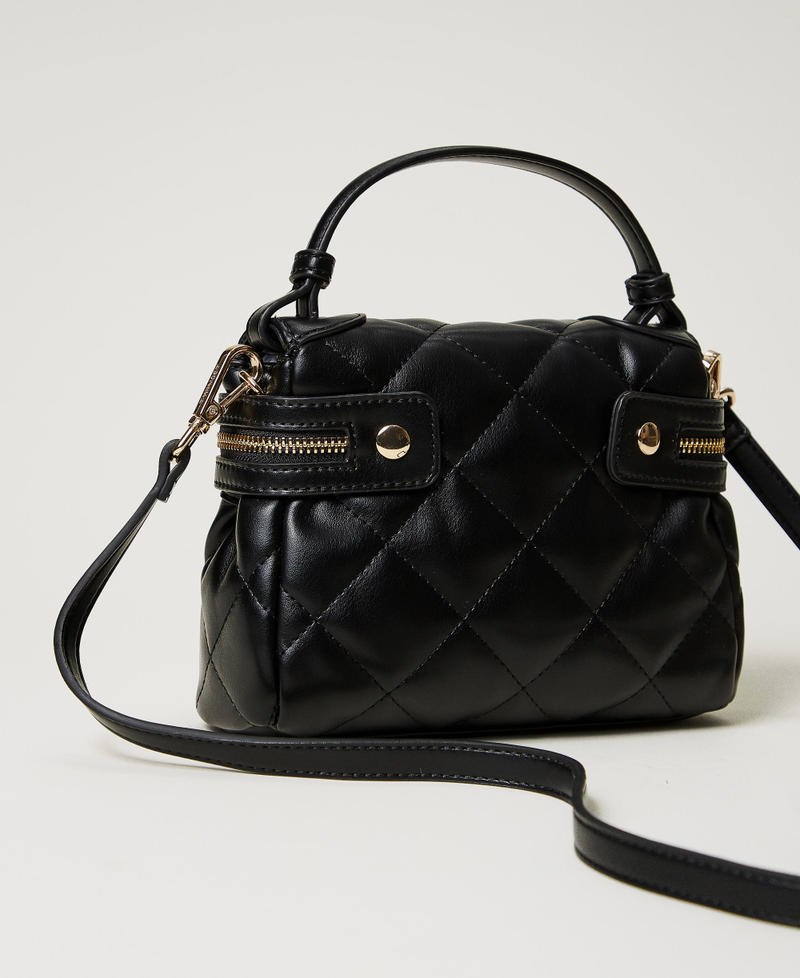 Scee By Twin Set Borsa Top Handle ‘Cécile’ Piccola Trapuntata