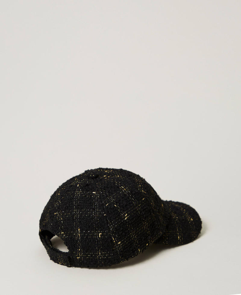 Scee By Twin Set Cappello Da Baseball Bouclé Con Logo