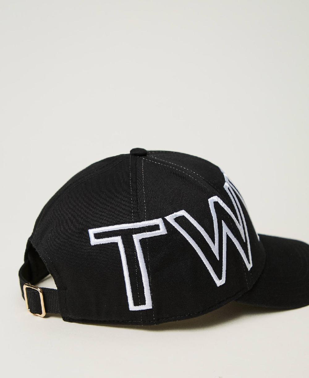 Scee By Twin Set Cappello Da Baseball Con Maxi Logo