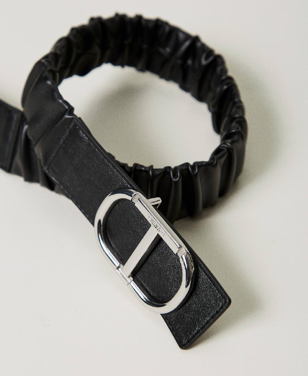 Scee By Twin Set Cintura Elastica Con Fibbia Oval T