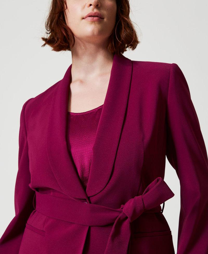 Scee By Twin Set Giacca Blazer Con Cintura E Catena Oval T