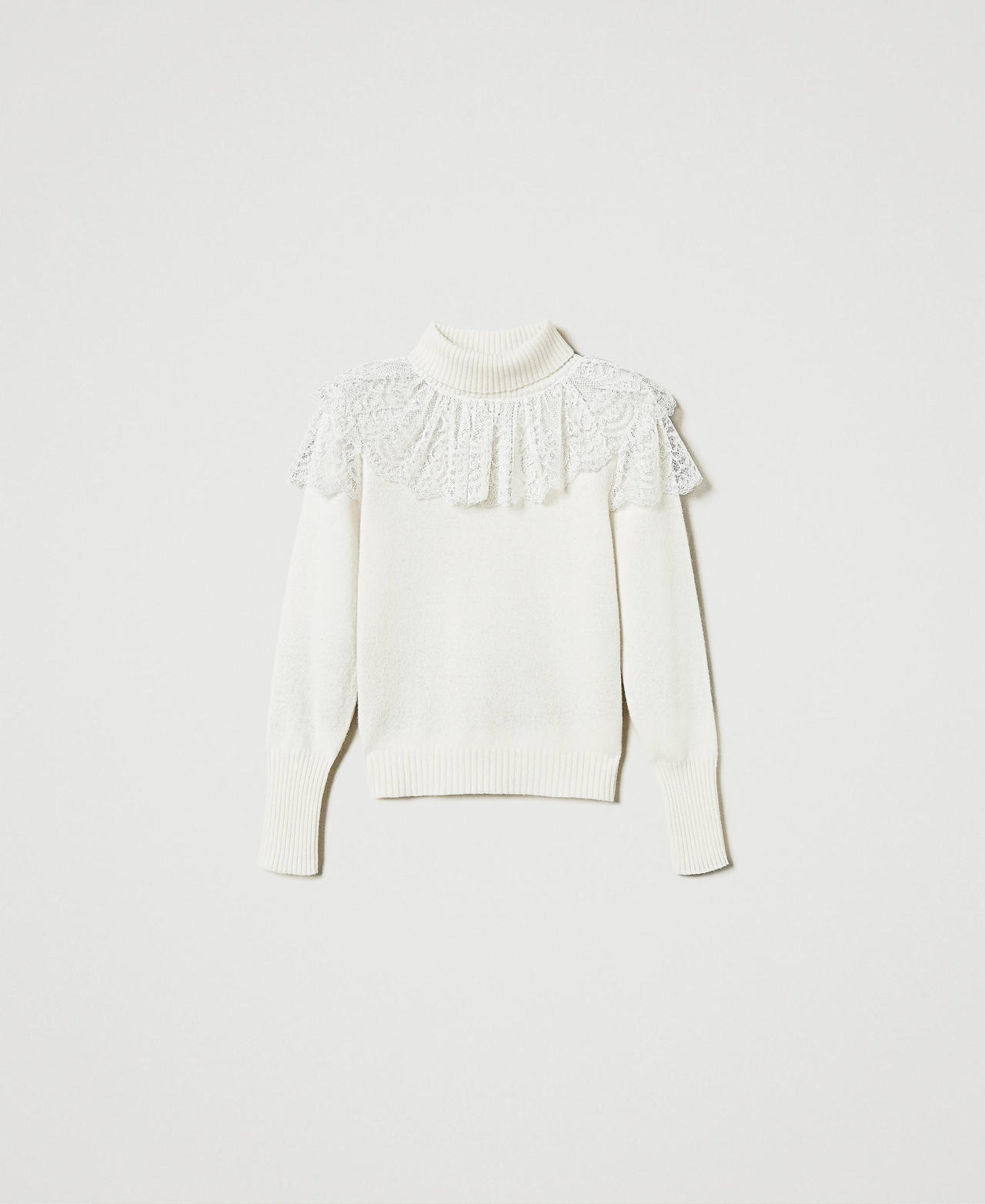 Scee by twin set Maglia dolcevita in lana e cashmere