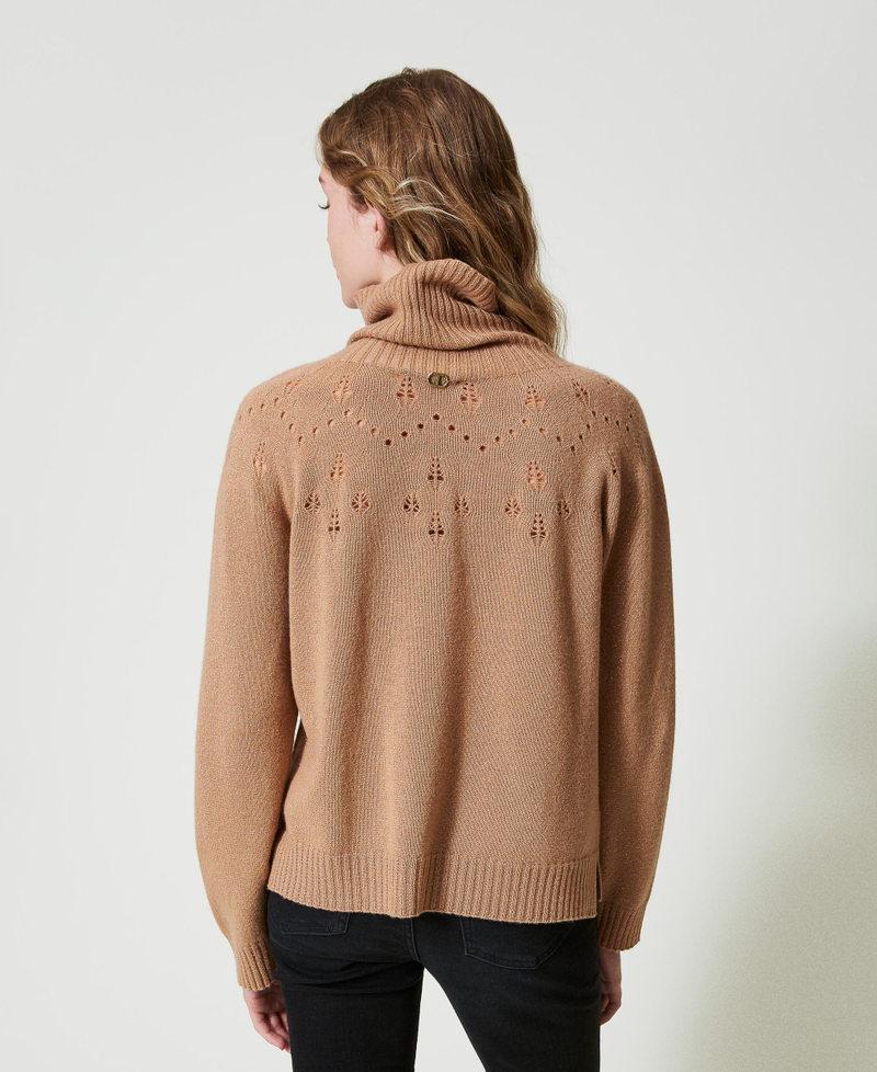 Scee By Twin Set Maglia Dolcevita In Misto Lana E Lurex