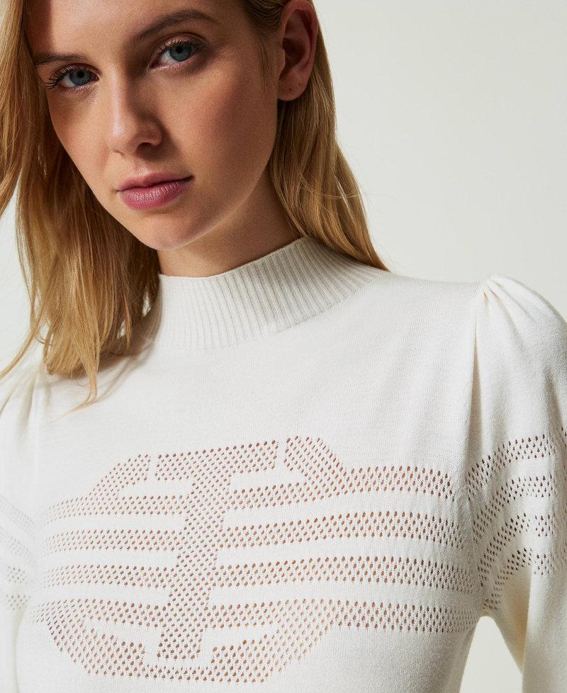 Scee By Twin Set Maglia Lupetto Con Lavorazione Oval T