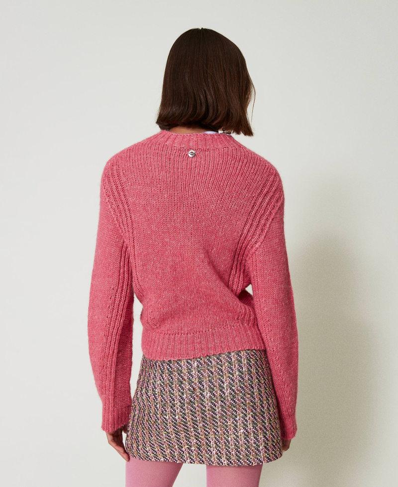 Scee By Twin Set Maglia Lupetto In Misto Lana Seamless