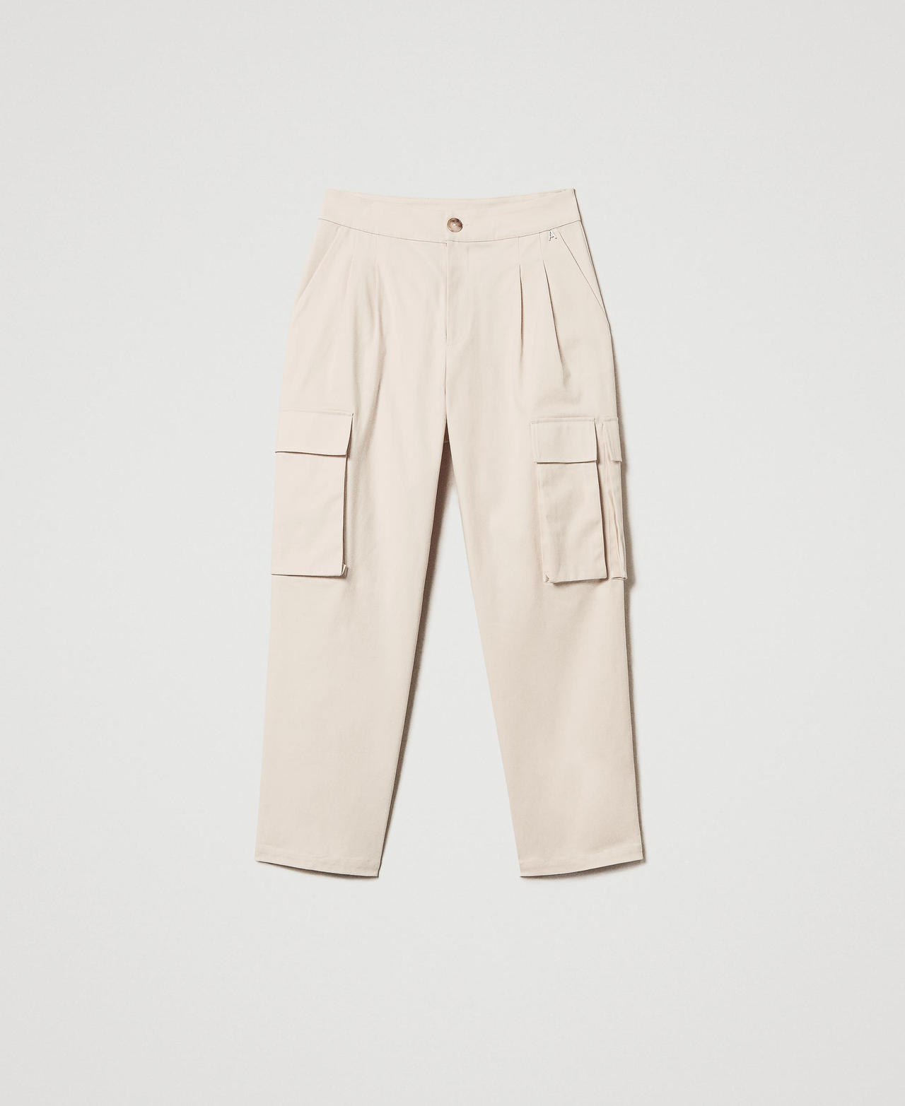 Scee by twin set Pantaloni cargo con tasche asimmetriche