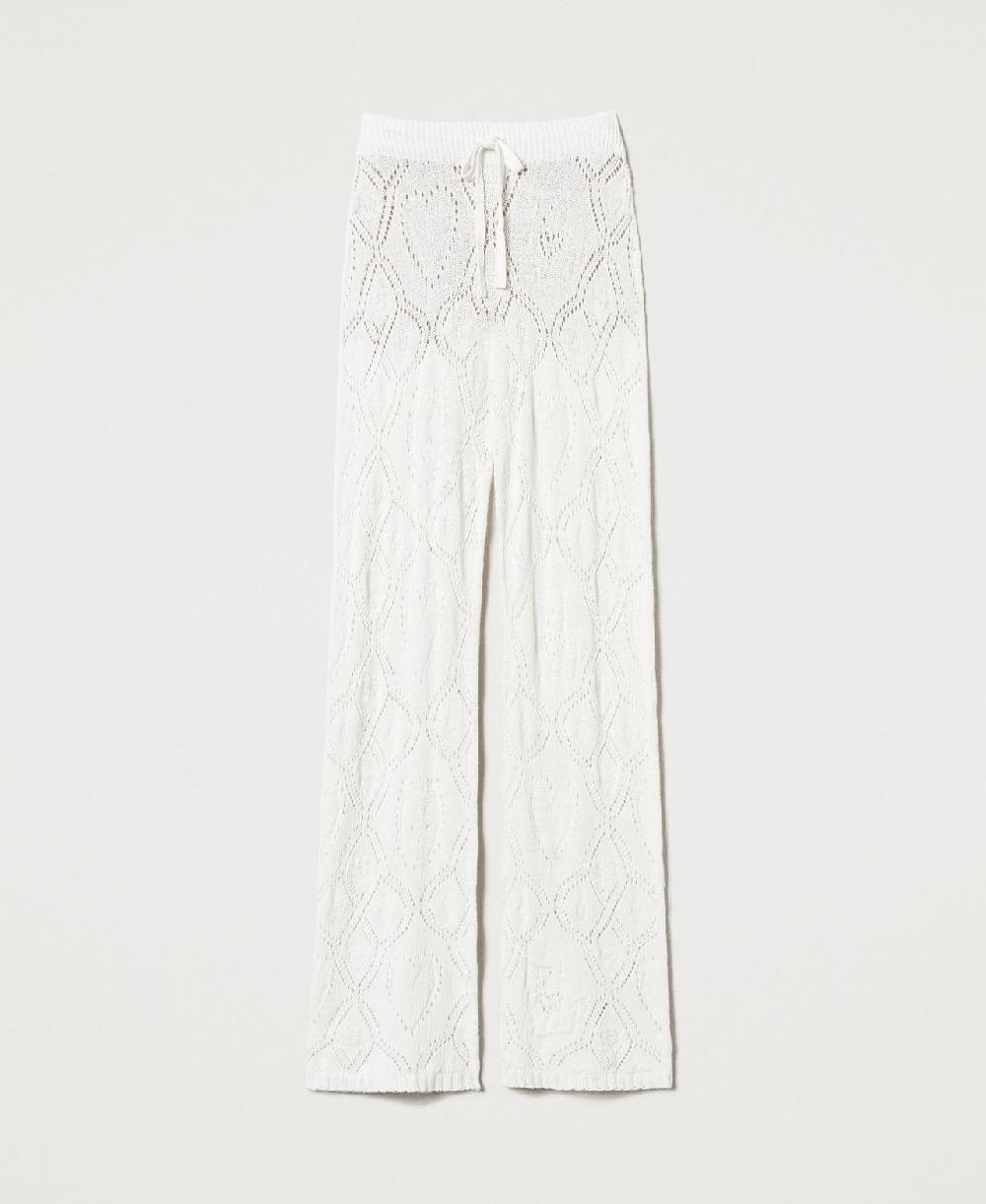 Scee by twin set Pantaloni seamless in filato Treeblend