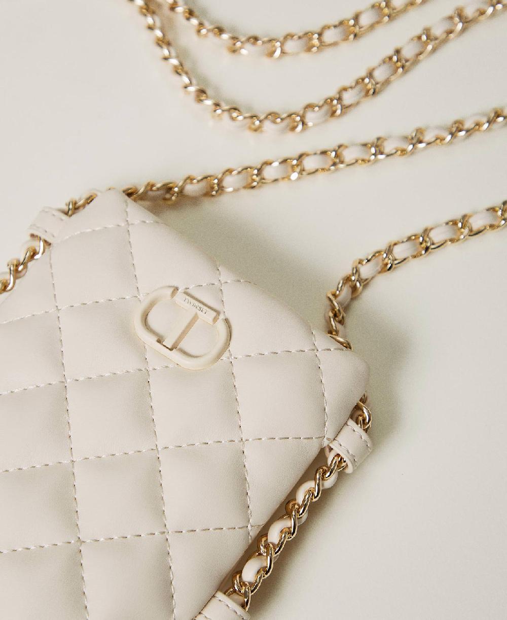 Scee By Twin Set Portacellulare Trapuntato Con Oval T