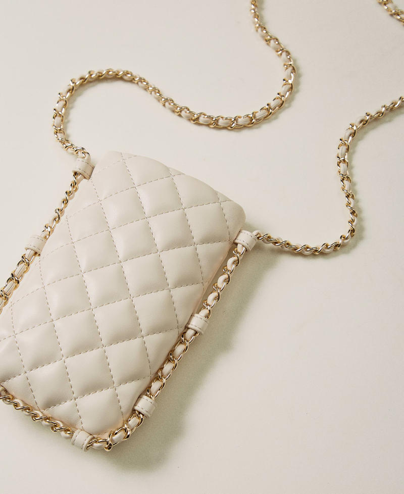 Scee By Twin Set Portacellulare Trapuntato Con Oval T