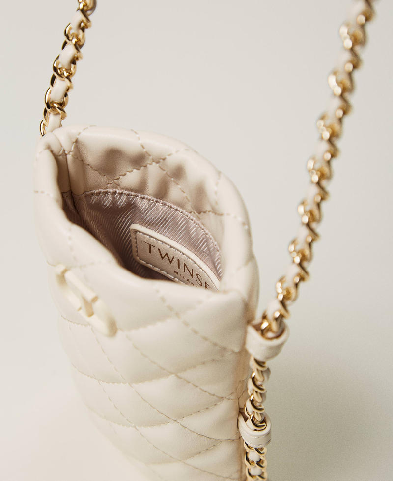 Scee By Twin Set Portacellulare Trapuntato Con Oval T