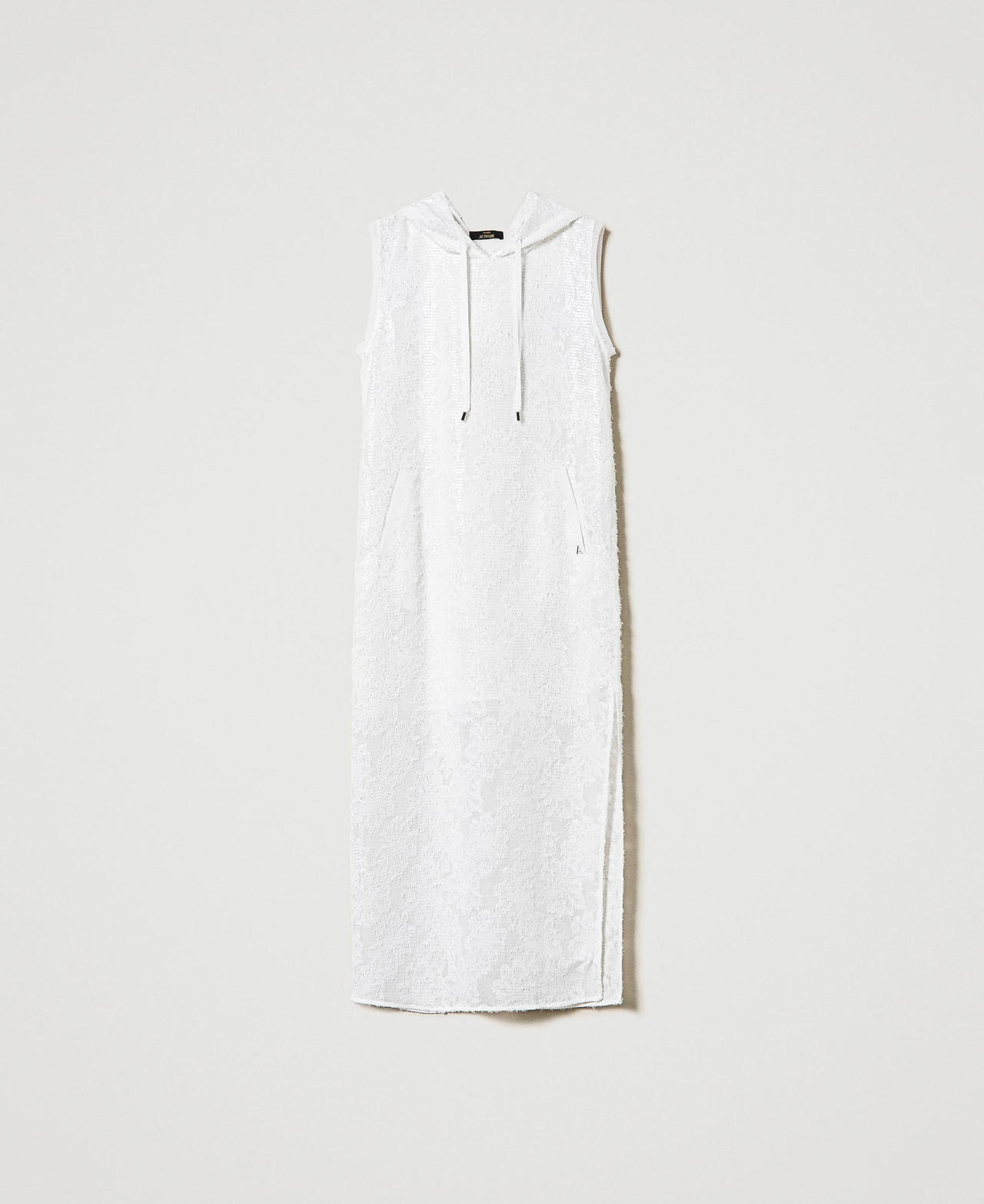 Scee by twin set Abito lungo in full paillettes