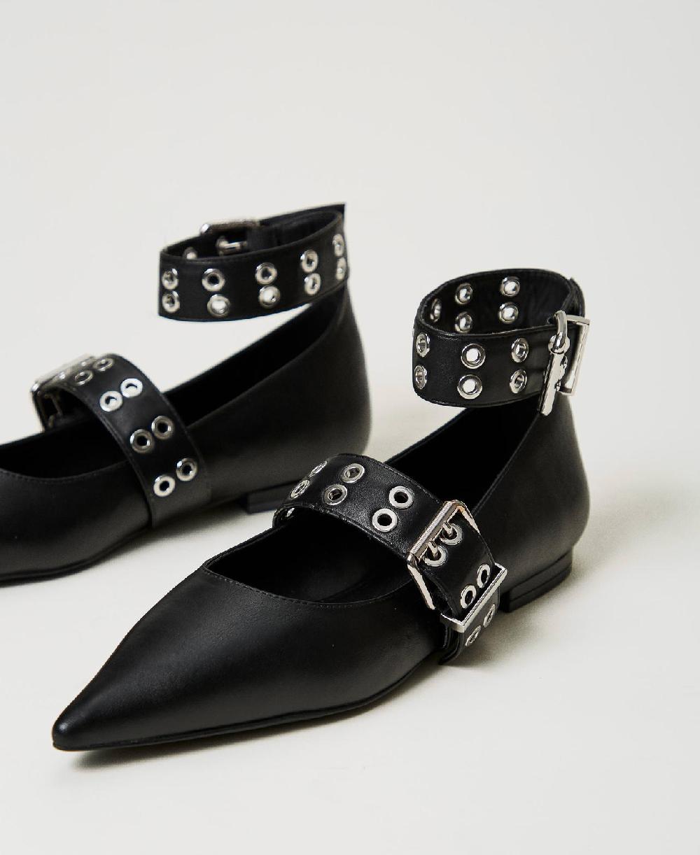 Scee By Twin Set Ballerine Con Cinturini