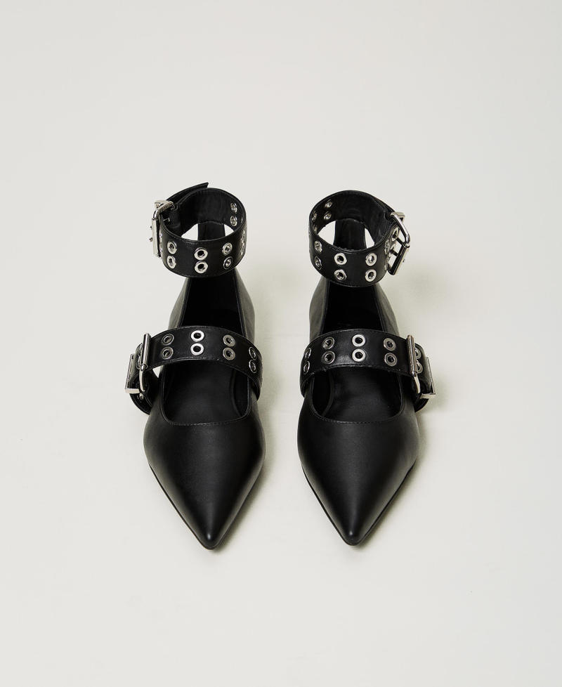 Scee By Twin Set Ballerine Con Cinturini