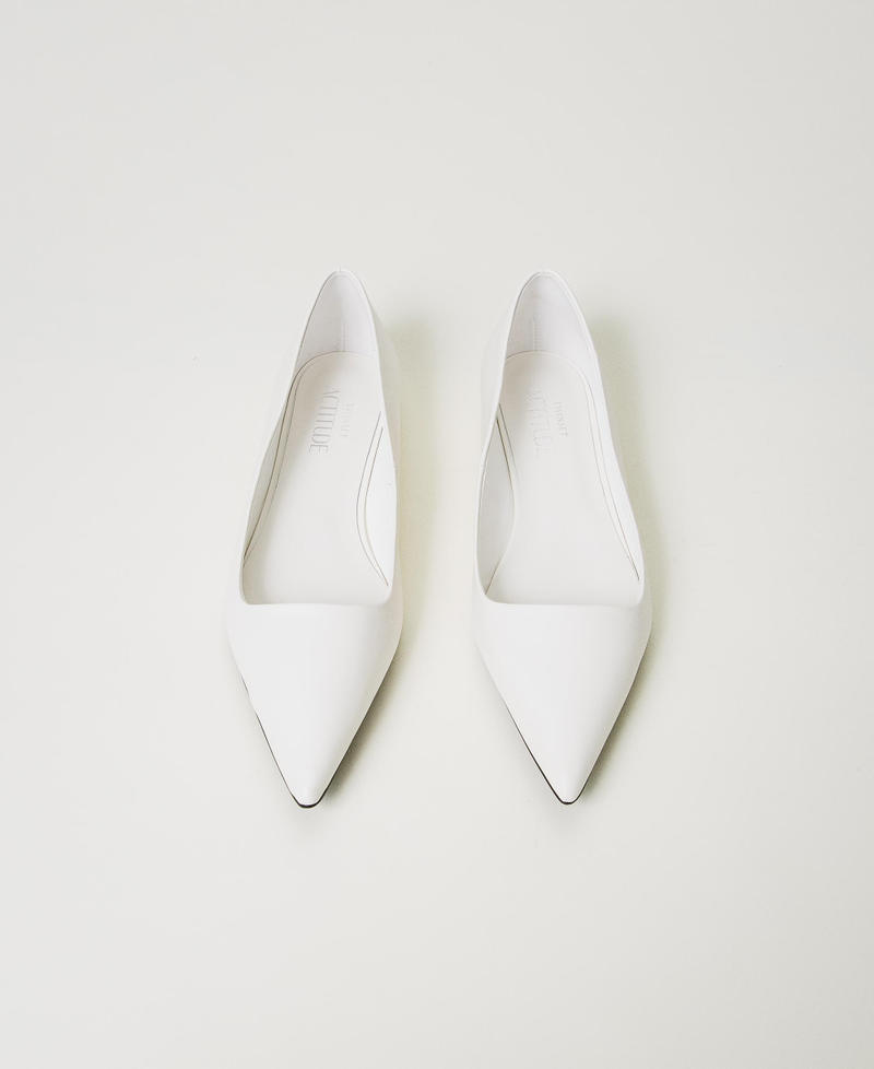 Scee By Twin Set Ballerine Con Punta Sfilata