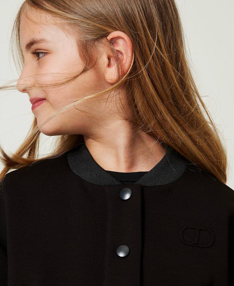 Scee By Twin Set Bomber In Tessuto Scuba