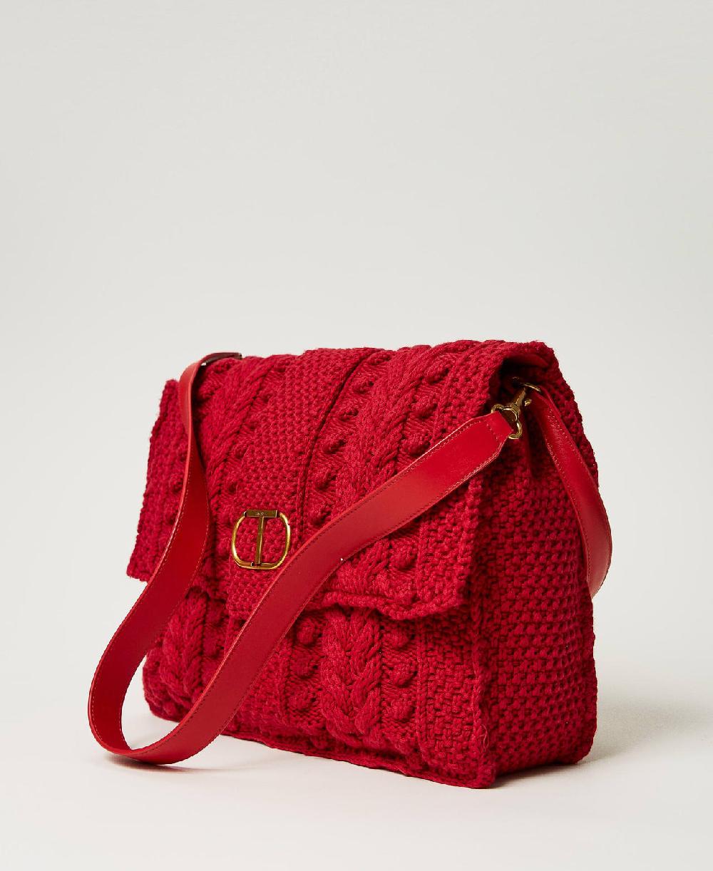 Scee By Twin Set Borsa A Tracolla Tricot 'Emma'