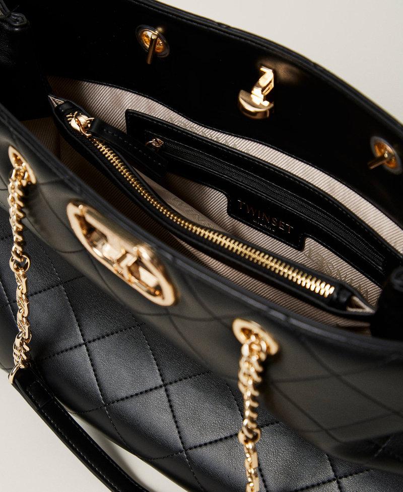 Scee By Twin Set Borsa Shopper Con Chiusura Oval T