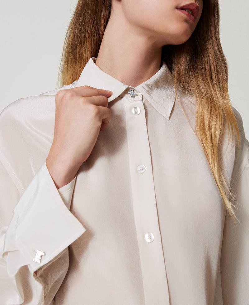 Scee By Twin Set Camicia MYFO In Satin