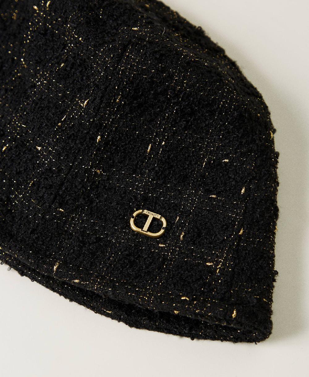 Scee By Twin Set Cappello Bucket Bouclé Con Oval T