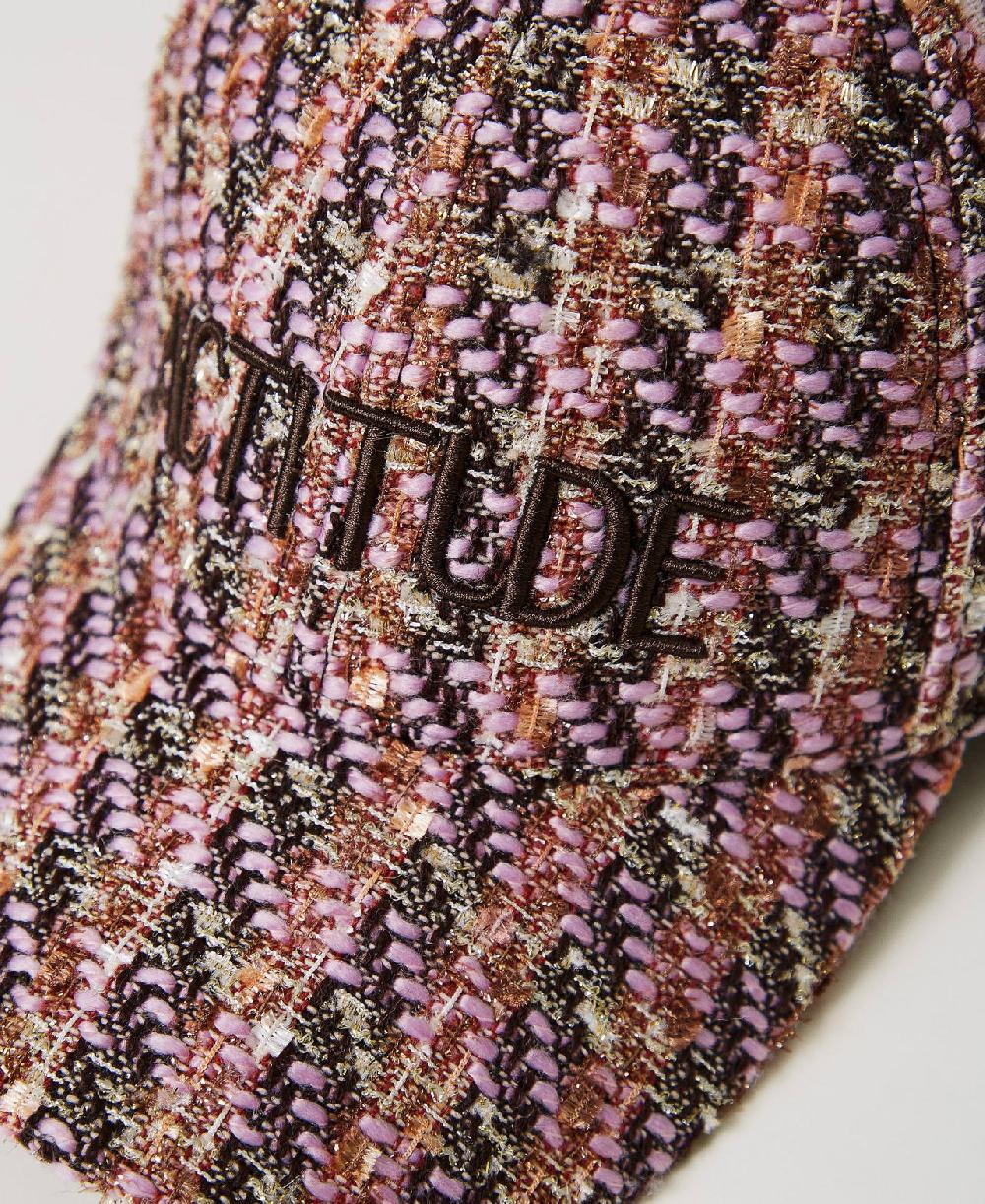 Scee By Twin Set Cappello Da Baseball In Bouclé