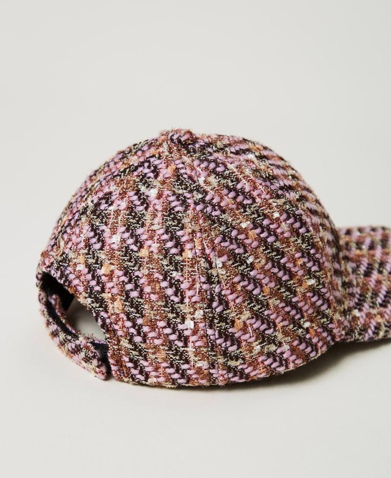 Scee By Twin Set Cappello Da Baseball In Bouclé