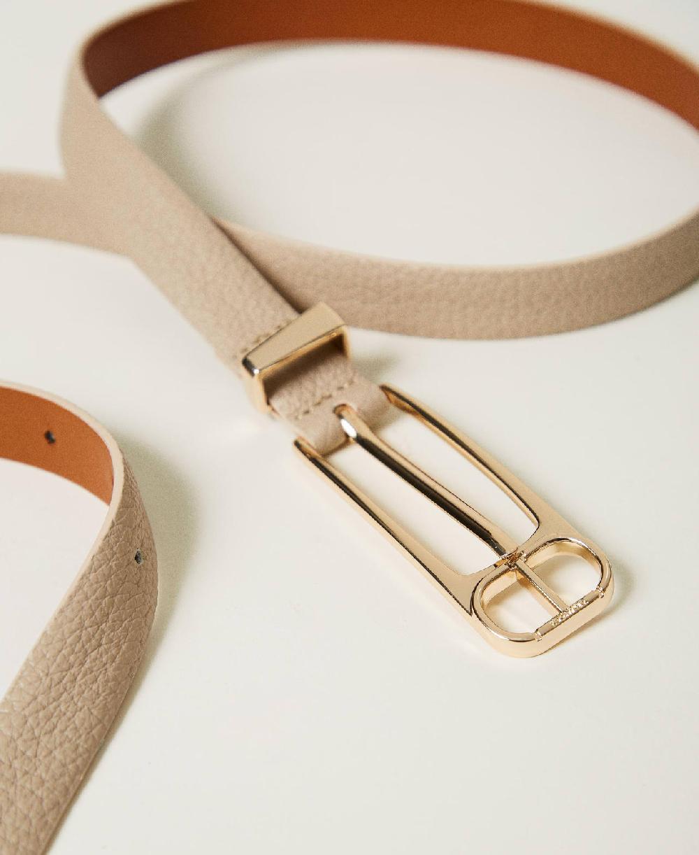 Scee By Twin Set Cintura Con Fibbia Rettangolare