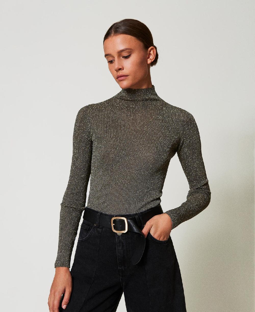 Scee by twin set Cintura con fibbia squadrata