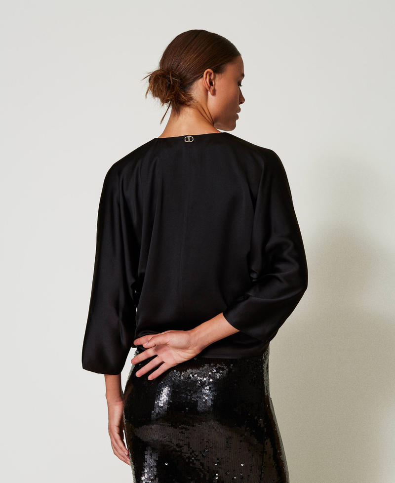 Scee By Twin Set Coprispalle In Raso