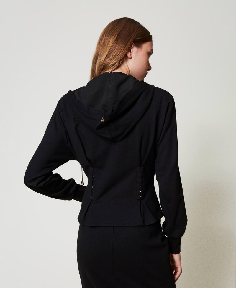 Scee By Twin Set Felpa Fitted Con Ganci Décor